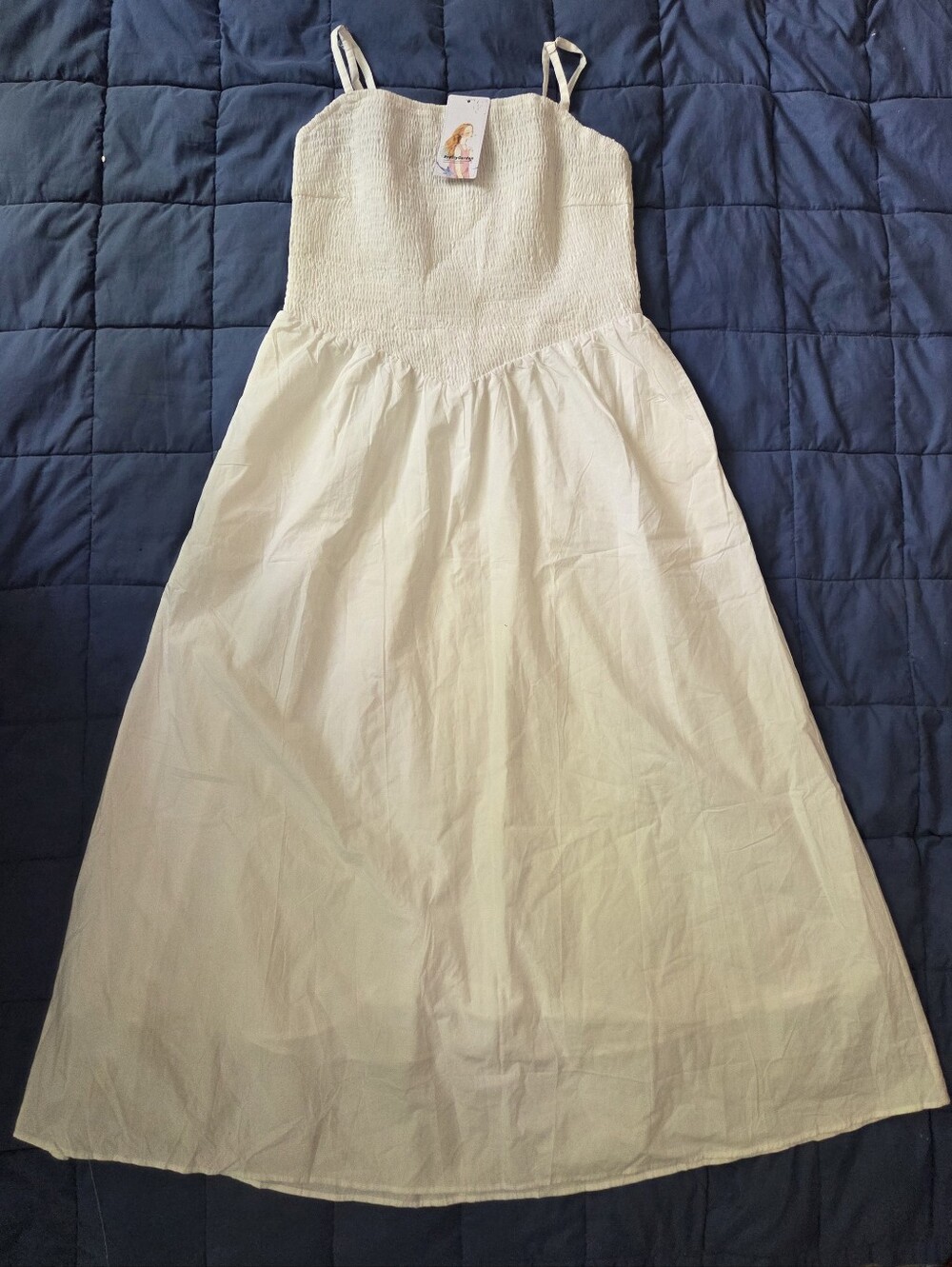 Pretty Garden White Dress Size XL NWT